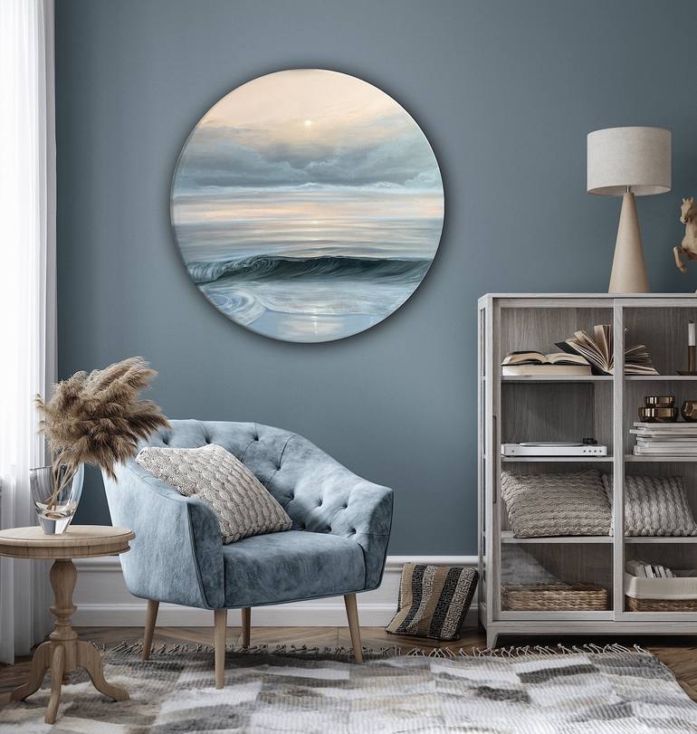 Original Seascape Painting by Eva Volf