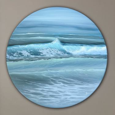 Original Realism Beach Paintings by Eva Volf