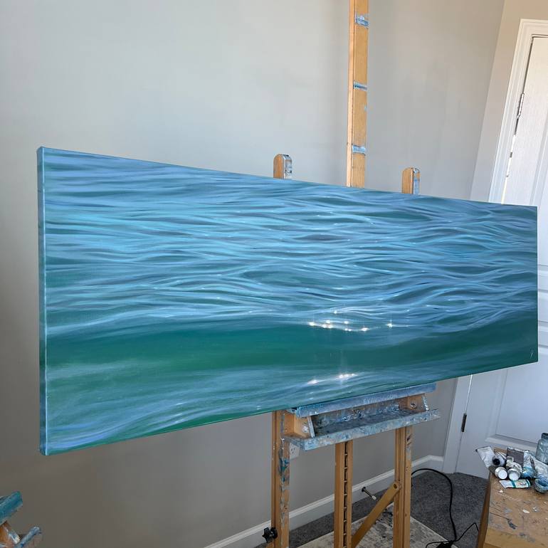 Original Realism Water Painting by Eva Volf