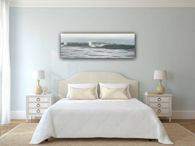 Original Realism Seascape Painting by Eva Volf