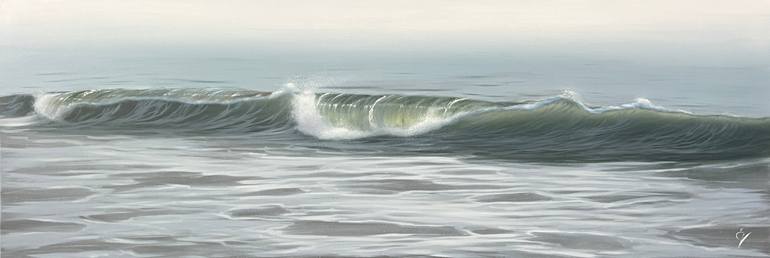 Original Realism Seascape Painting by Eva Volf