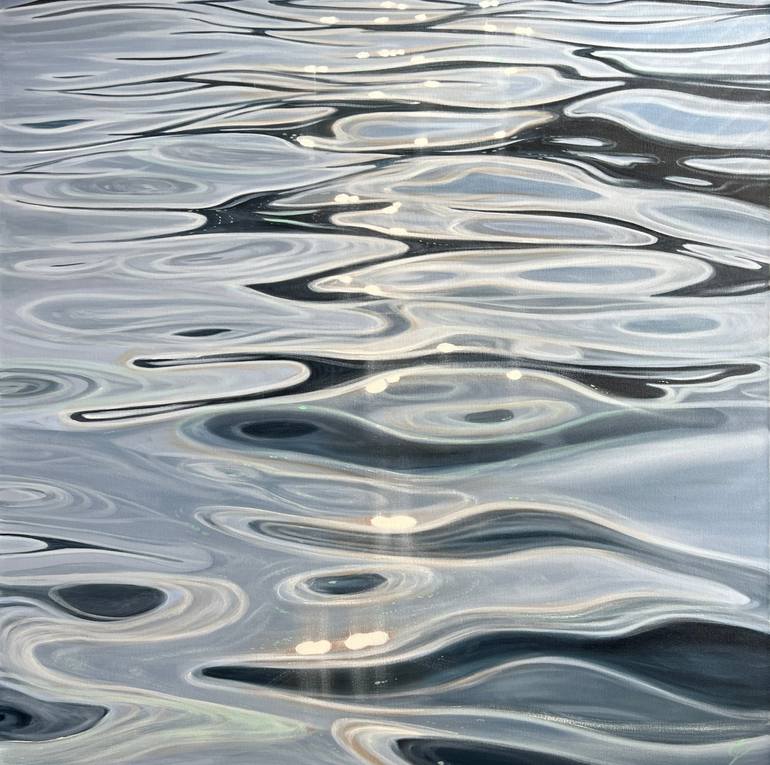 Print of Abstract Water Paintings by Eva Volf