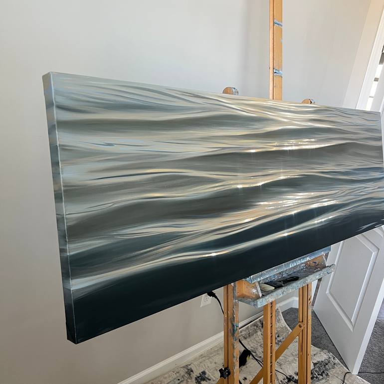 Original Realism Water Painting by Eva Volf