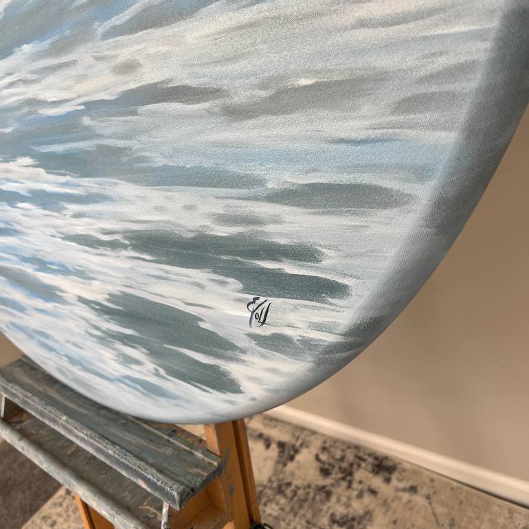 Original Realism Seascape Painting by Eva Volf