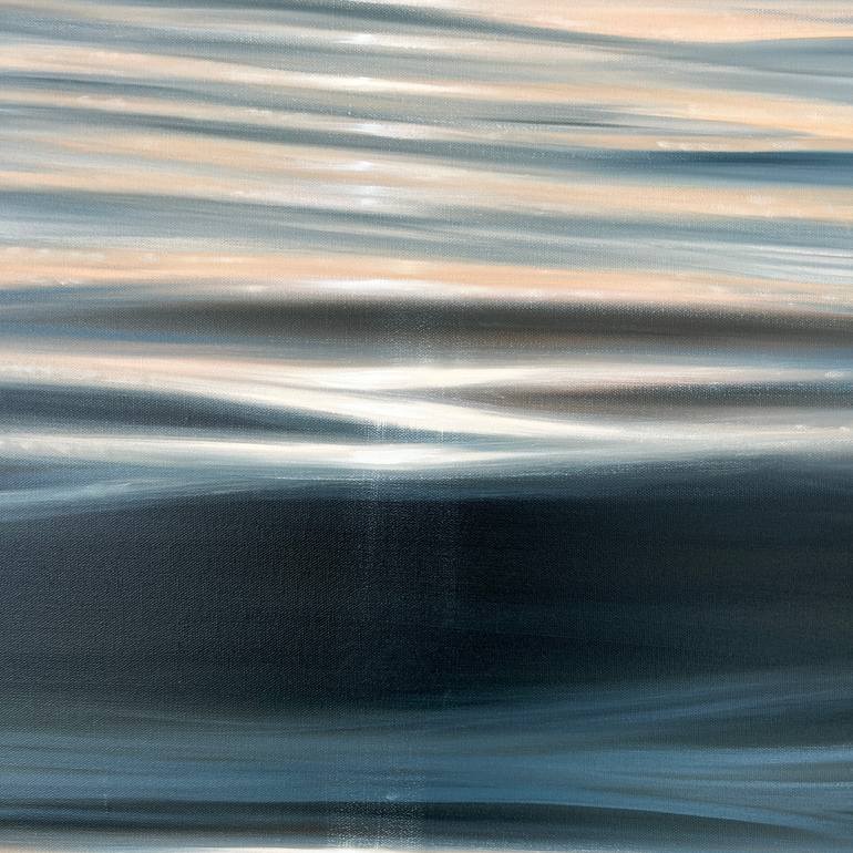 Original Abstract Seascape Painting by Eva Volf