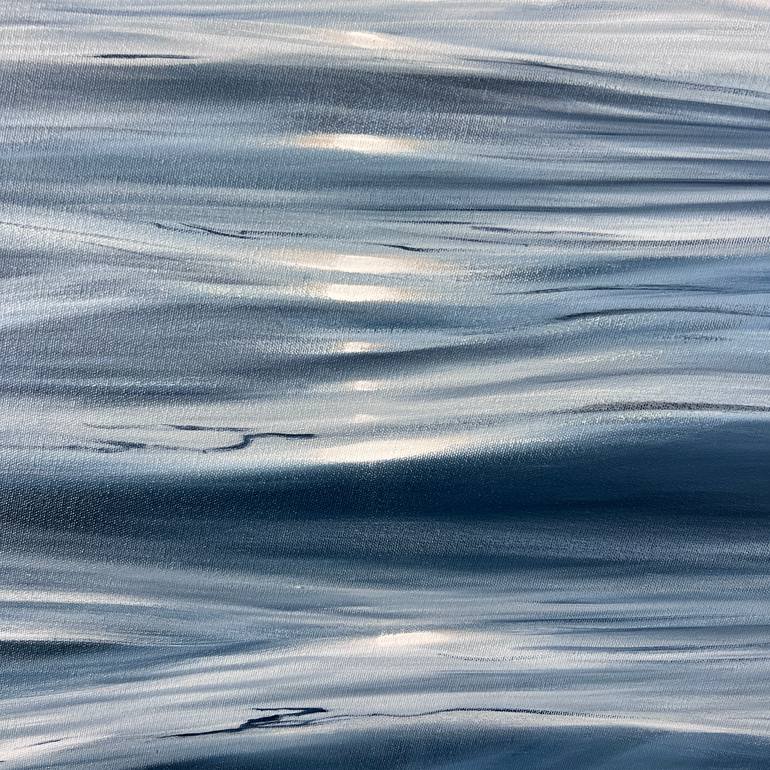 Original Abstract Seascape Painting by Eva Volf