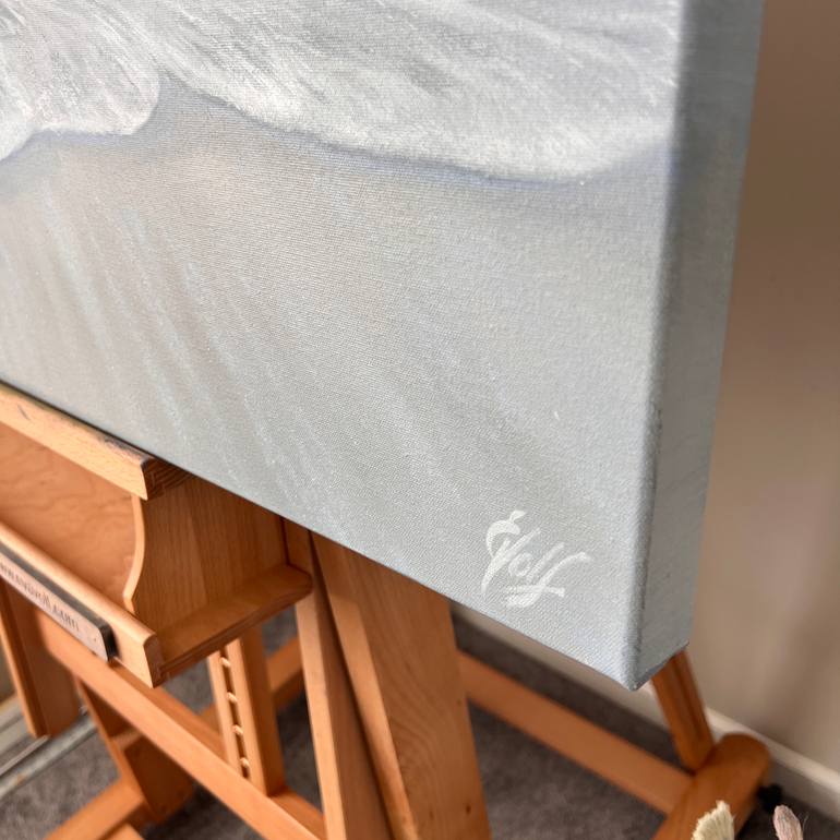 Original Realism Seascape Painting by Eva Volf