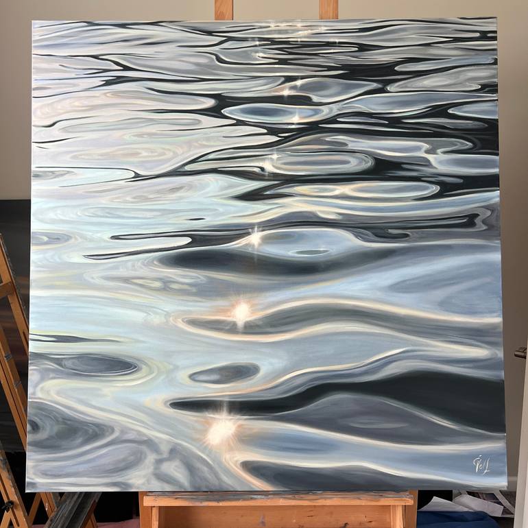 Original Realism Water Painting by Eva Volf