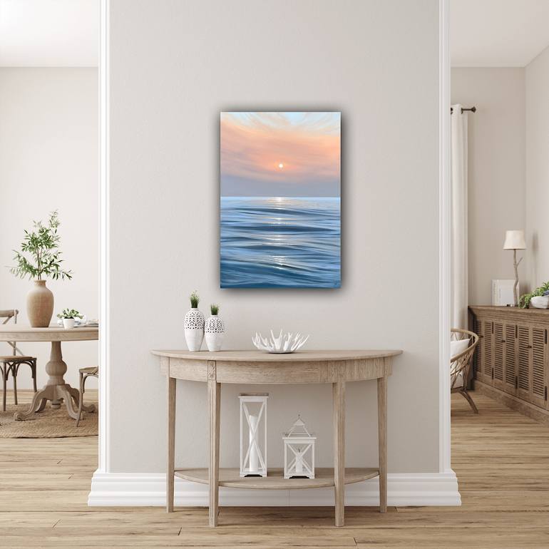 Original Realism Seascape Painting by Eva Volf