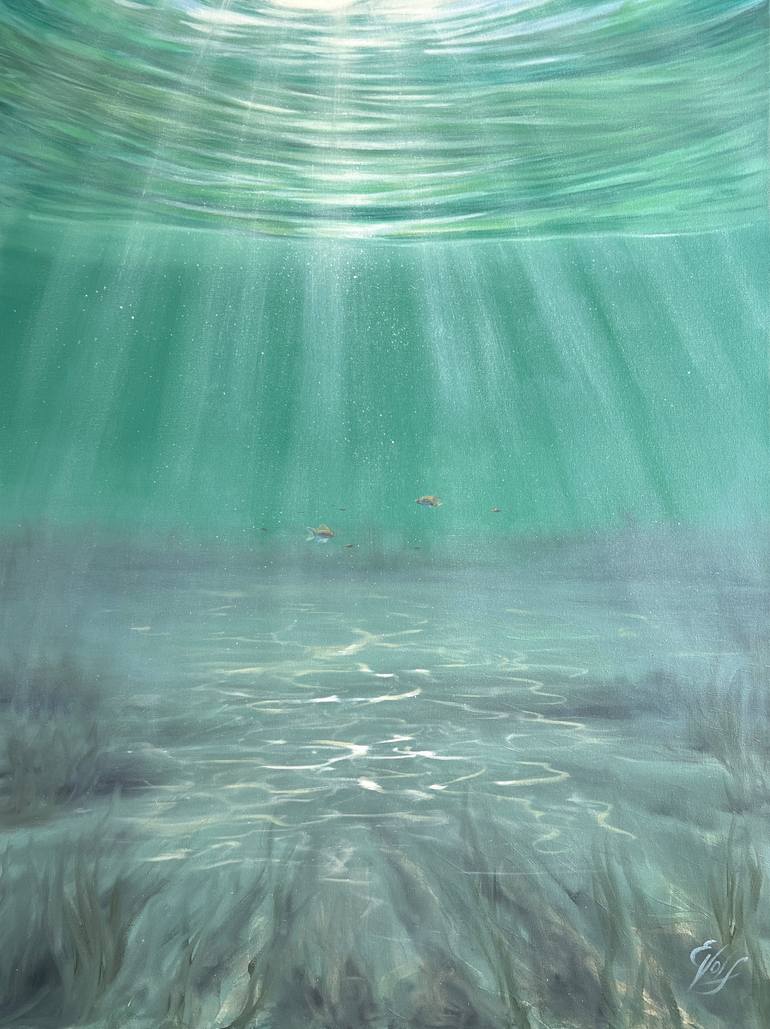 Original  Painting by eva volf