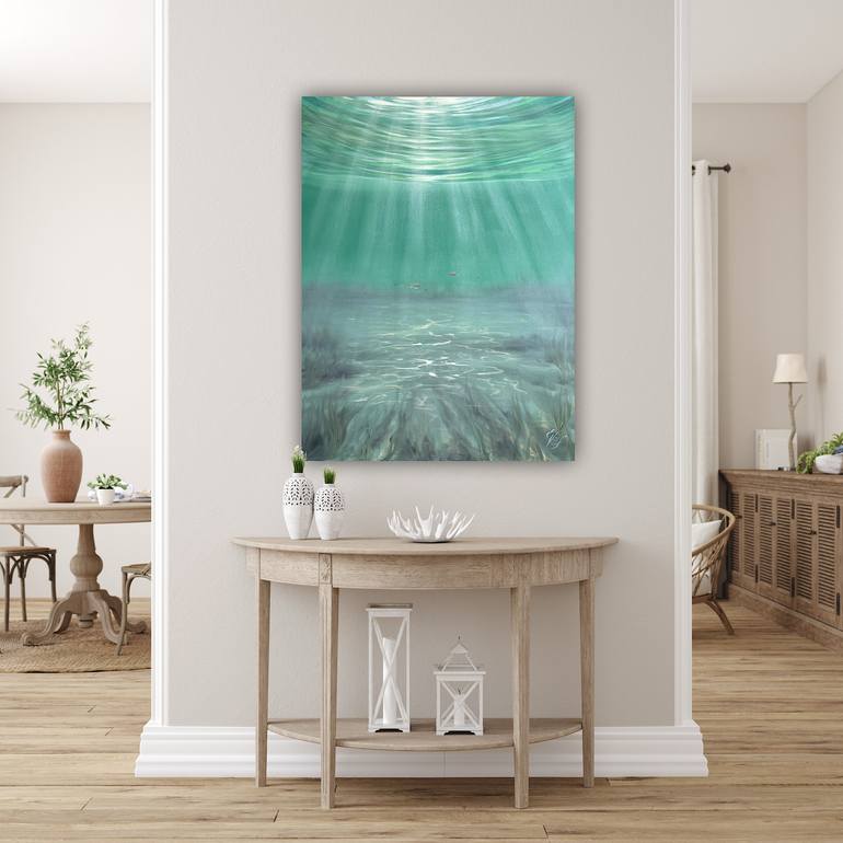 Original Realism Water Painting by Eva Volf