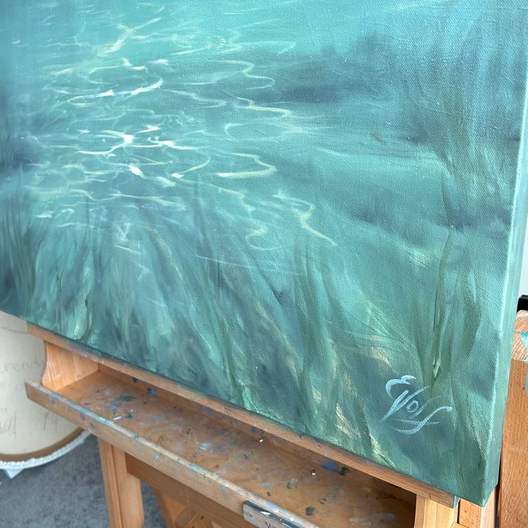 Original Realism Water Painting by Eva Volf
