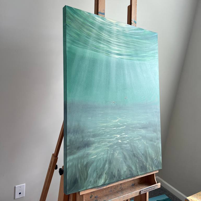 Original Realism Water Painting by Eva Volf