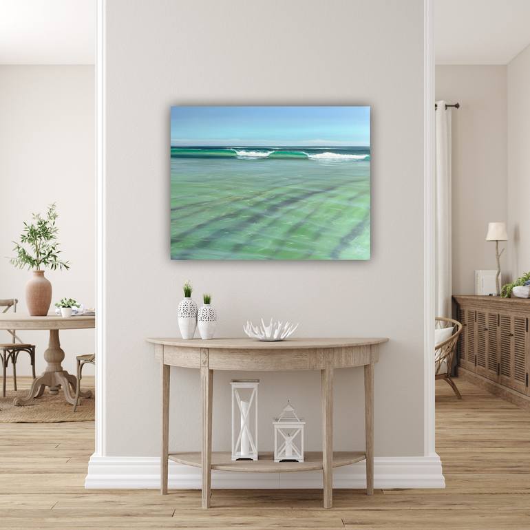 Original Realism Seascape Painting by Eva Volf