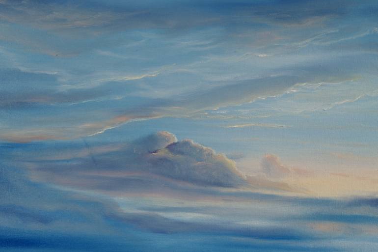 Original Realism Seascape Painting by Eva Volf