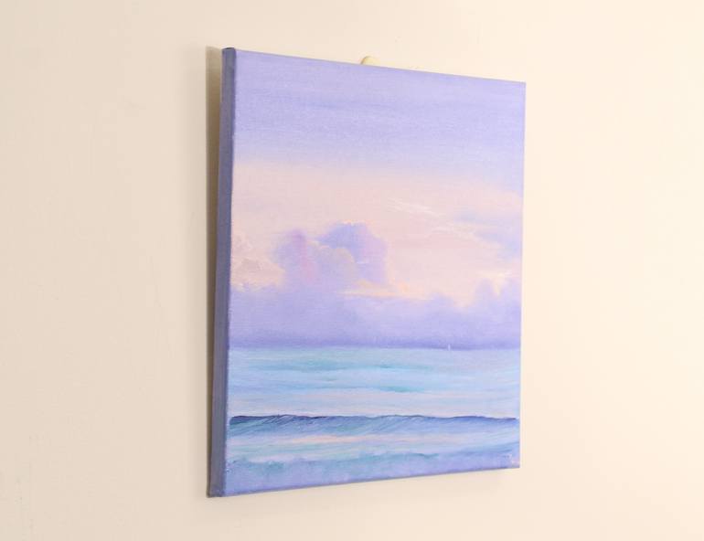 Original Realism Seascape Painting by Eva Volf