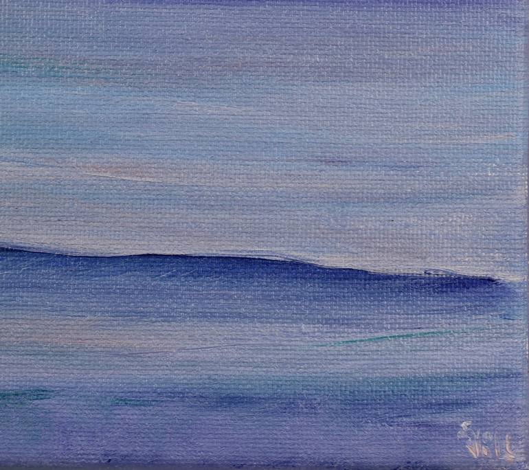 Original Realism Seascape Painting by Eva Volf