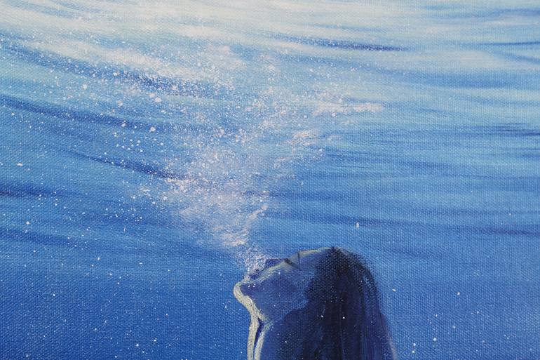 Original Realism Water Painting by Eva Volf