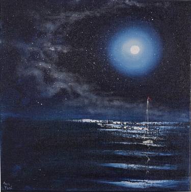 Original Realism Seascape Paintings by Eva Volf