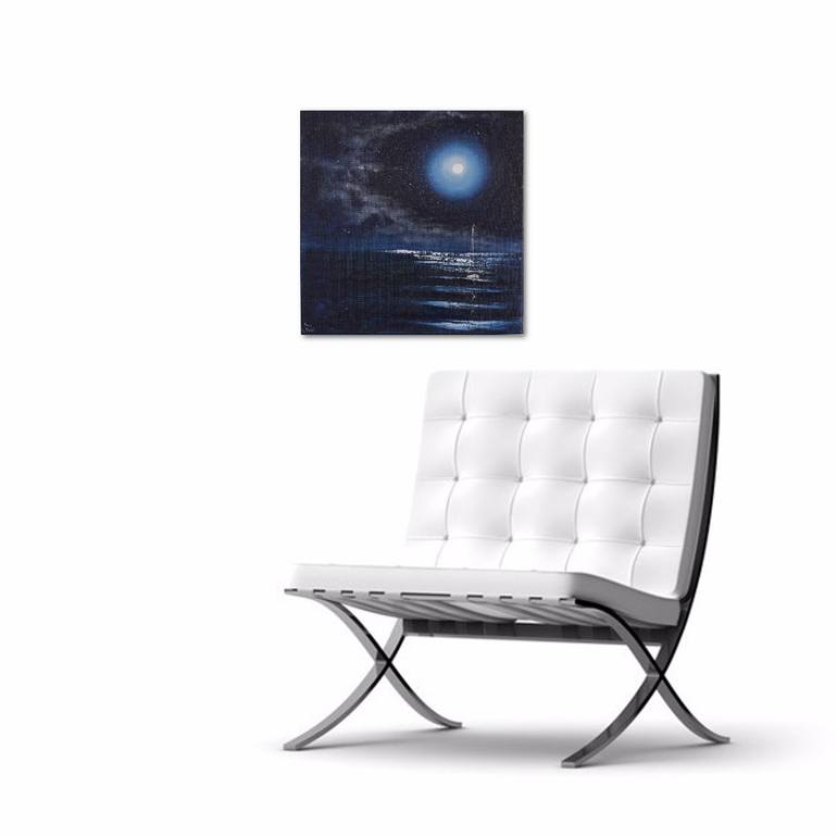 Original Realism Seascape Painting by Eva Volf
