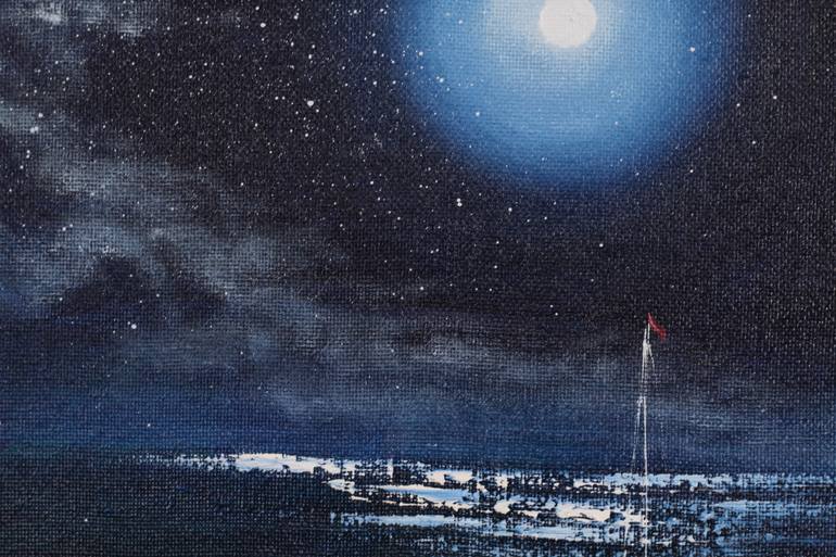 Original Realism Seascape Painting by Eva Volf