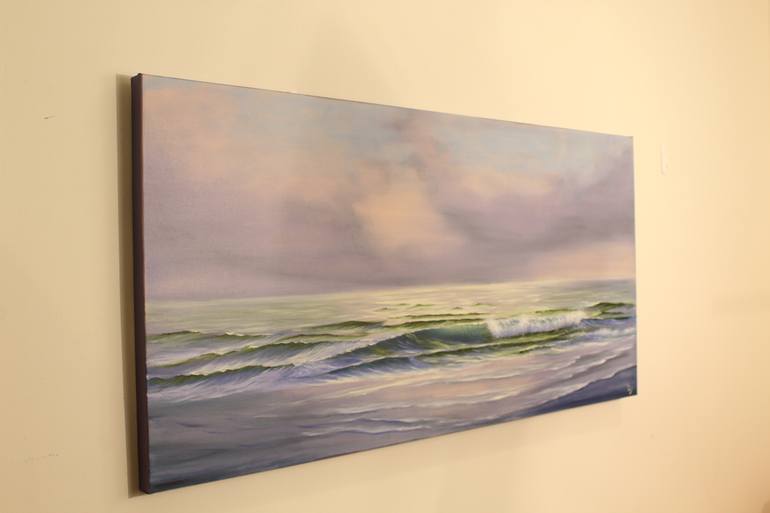 Original Realism Seascape Painting by Eva Volf