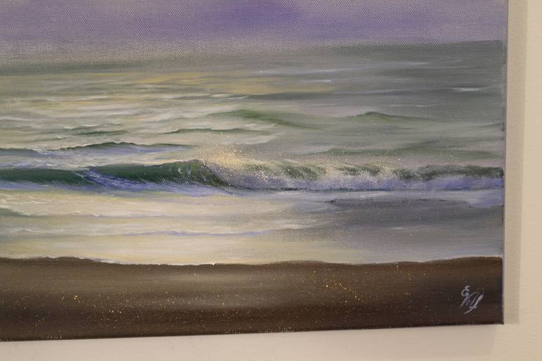 Original Realism Seascape Painting by Eva Volf