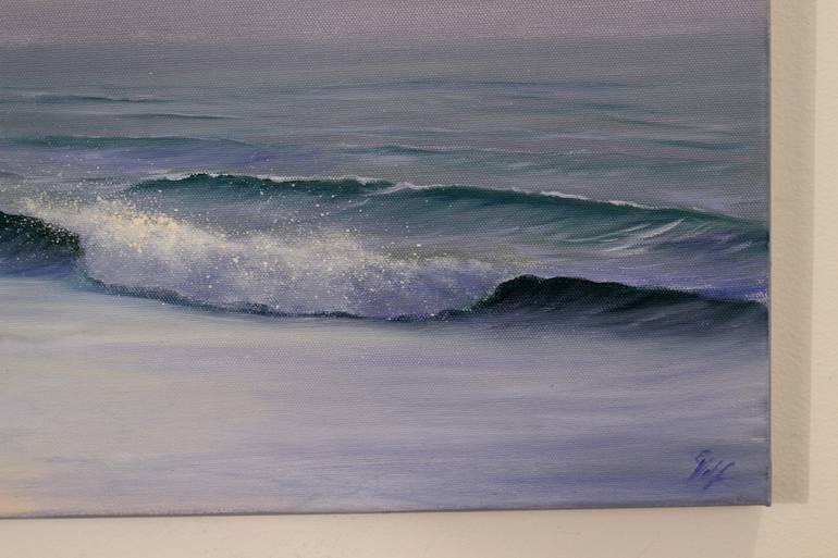 Original Realism Seascape Painting by Eva Volf