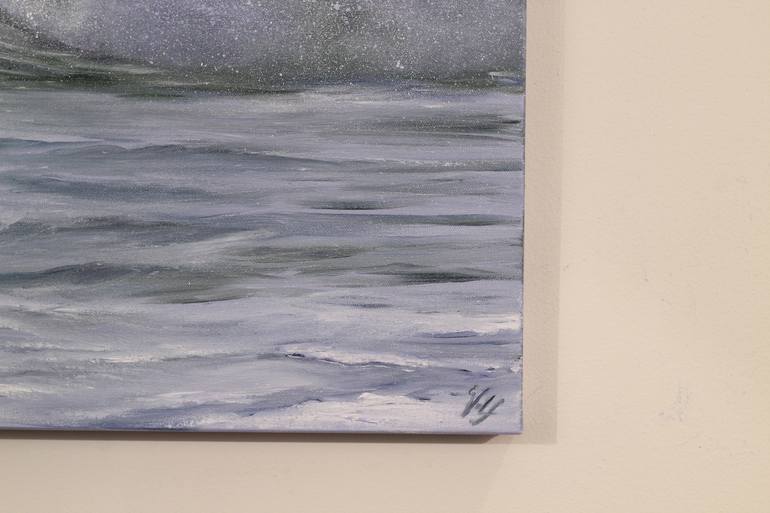 Original Realism Seascape Painting by Eva Volf