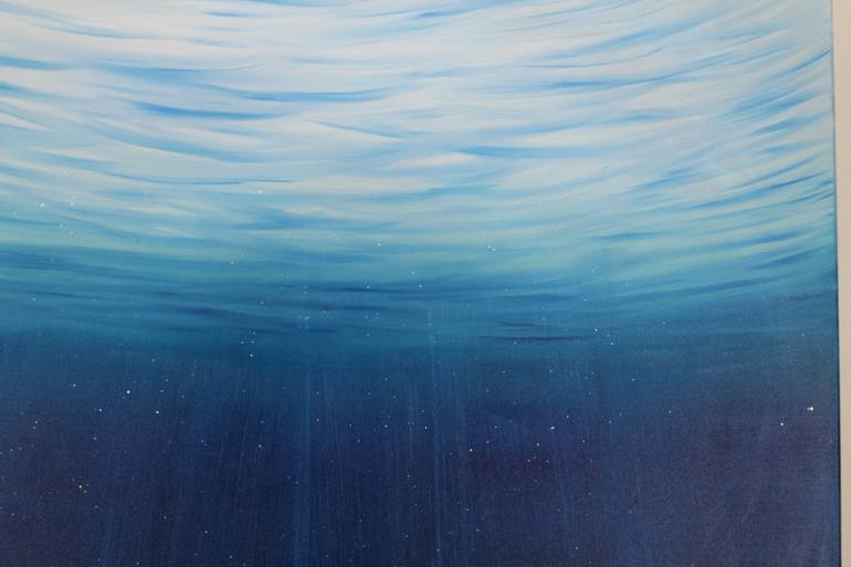 Original Fine Art Water Painting by Eva Volf