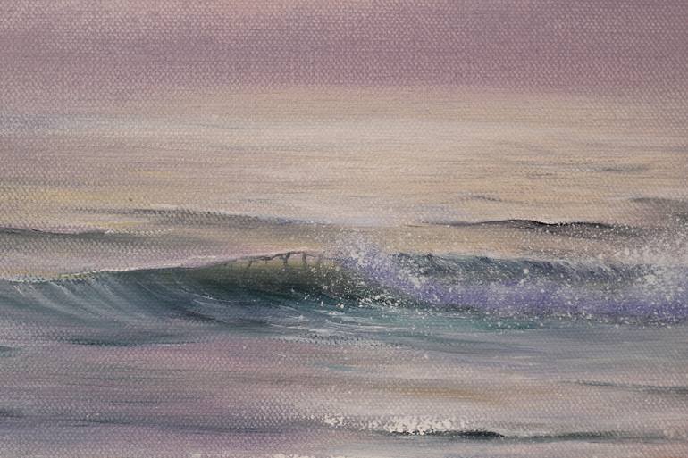 Original Realism Seascape Painting by Eva Volf