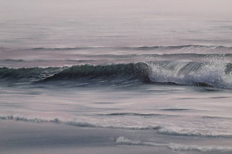 Original Realism Seascape Painting by Eva Volf