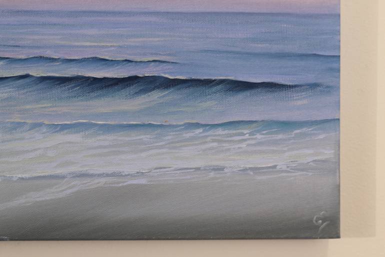 Original Realism Seascape Painting by Eva Volf