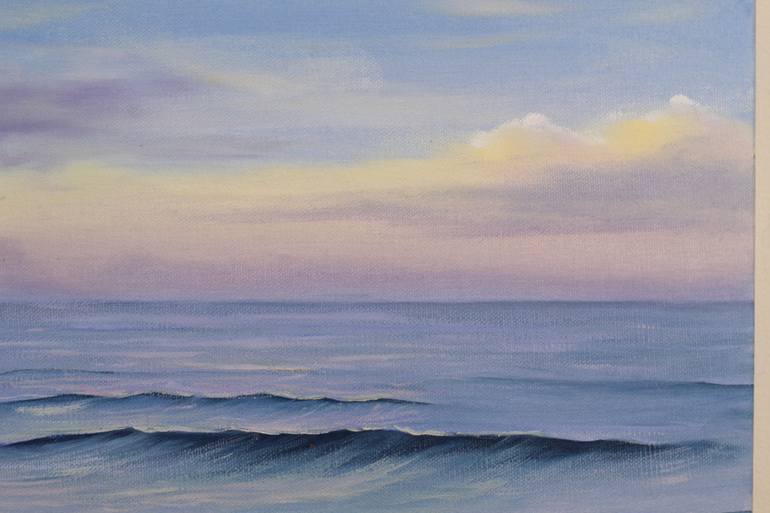 Original Realism Seascape Painting by Eva Volf