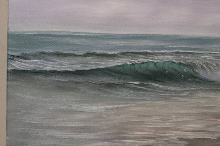 Original Realism Seascape Painting by Eva Volf