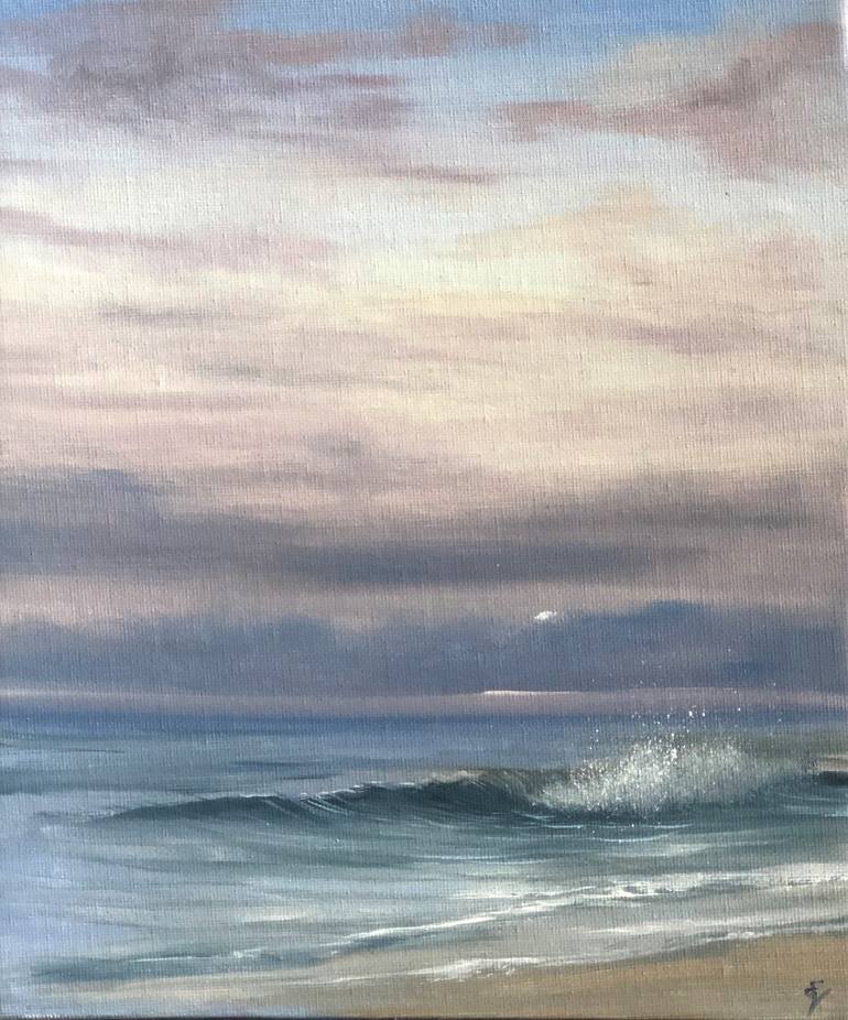 Chasing The Light Painting by Eva Volf | Saatchi Art