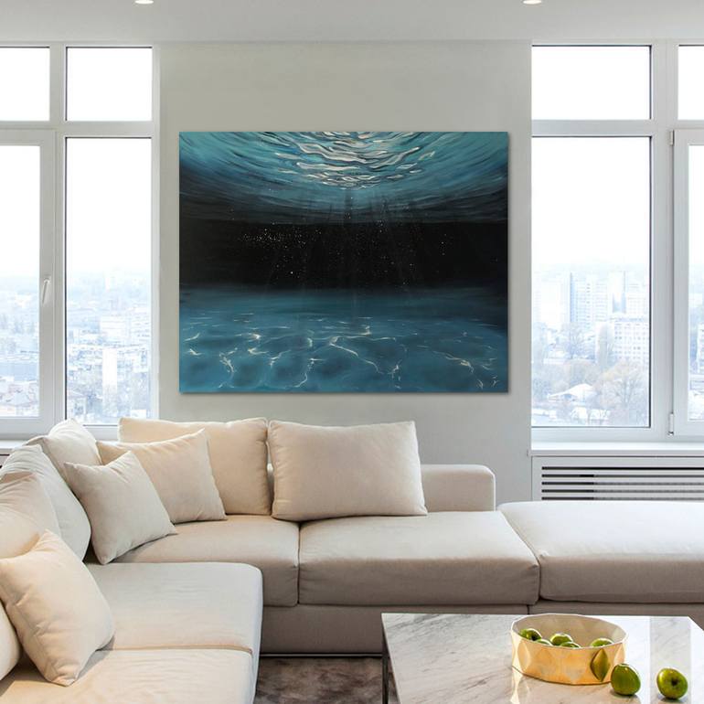 Original Realism Water Painting by Eva Volf