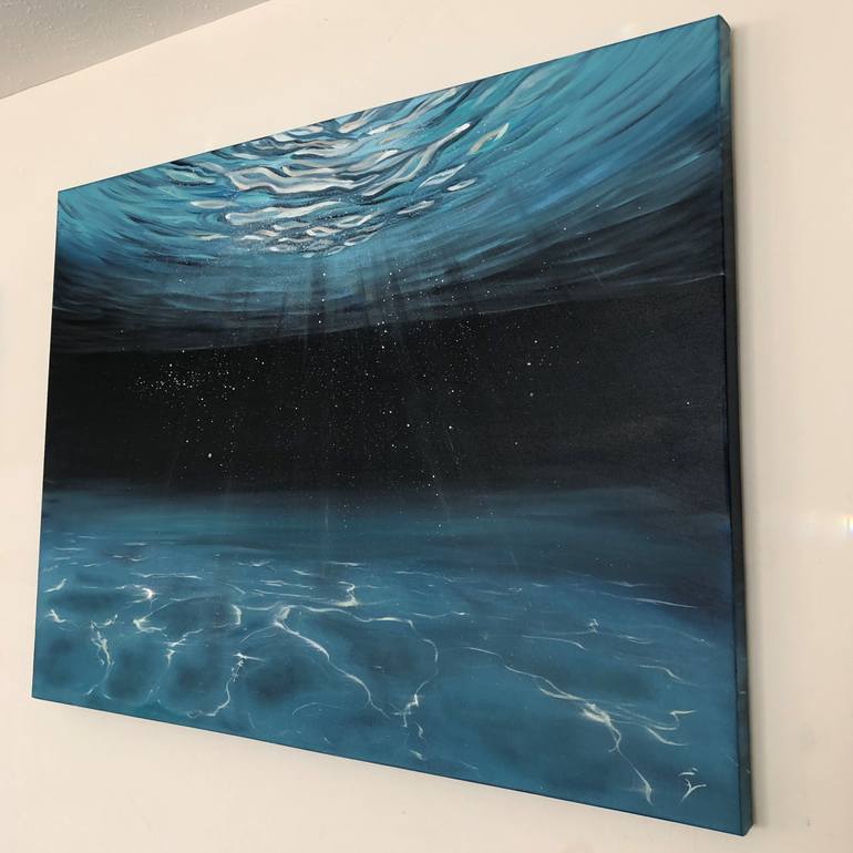 Original Realism Water Painting by Eva Volf