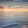 Large original coastal sunrise painting "Revival", inspired by my recent trip to Fort Lauderdale, Florida, oil on deep gallery canvas 36x24 inches.

•	Ready to hang, framing is not required: this work is painted on a gallery-wrapped, deep-edge canvas with the painted image extended around all four sides, wired, signed and dated by me.