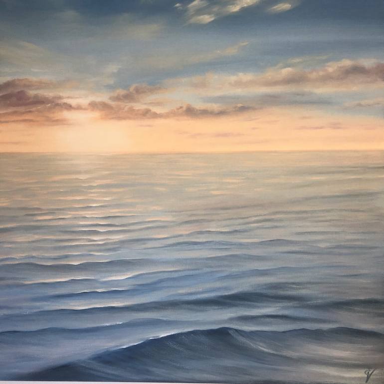 Original Other Beach Painting by Eva Volf