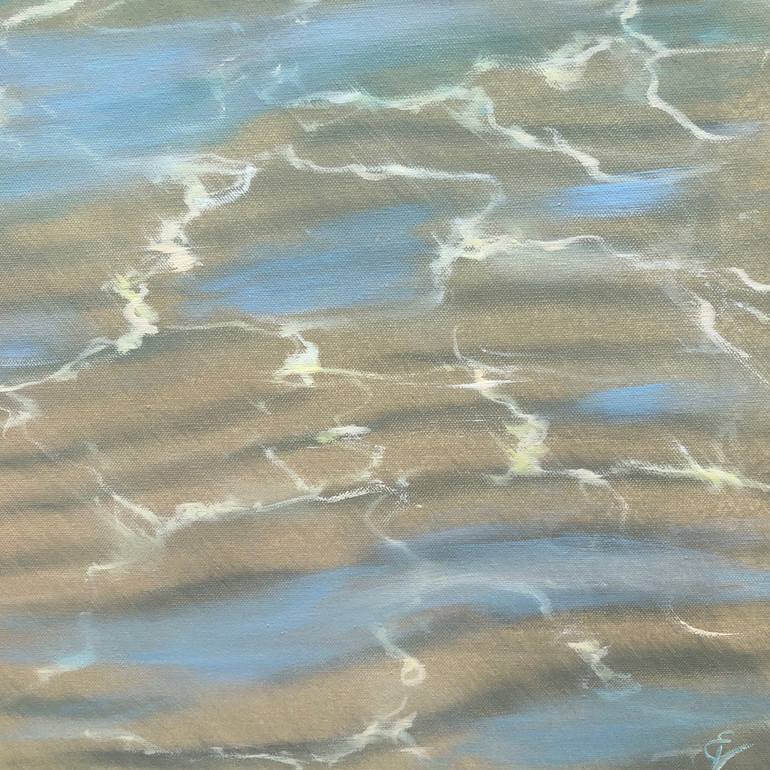 Original Realism Beach Painting by Eva Volf