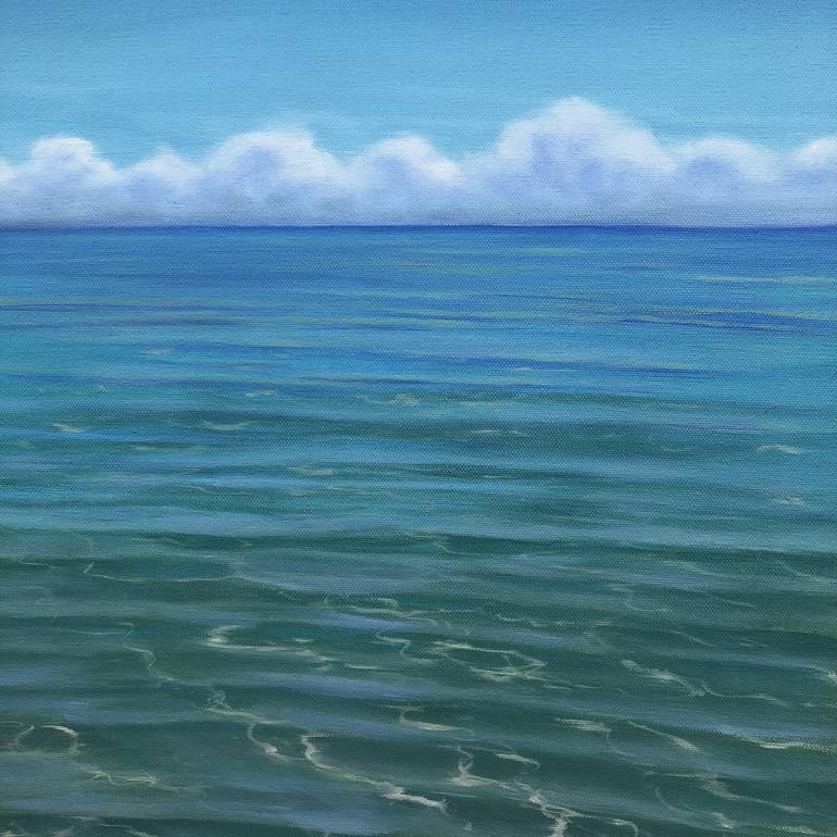 Original Realism Beach Painting by Eva Volf