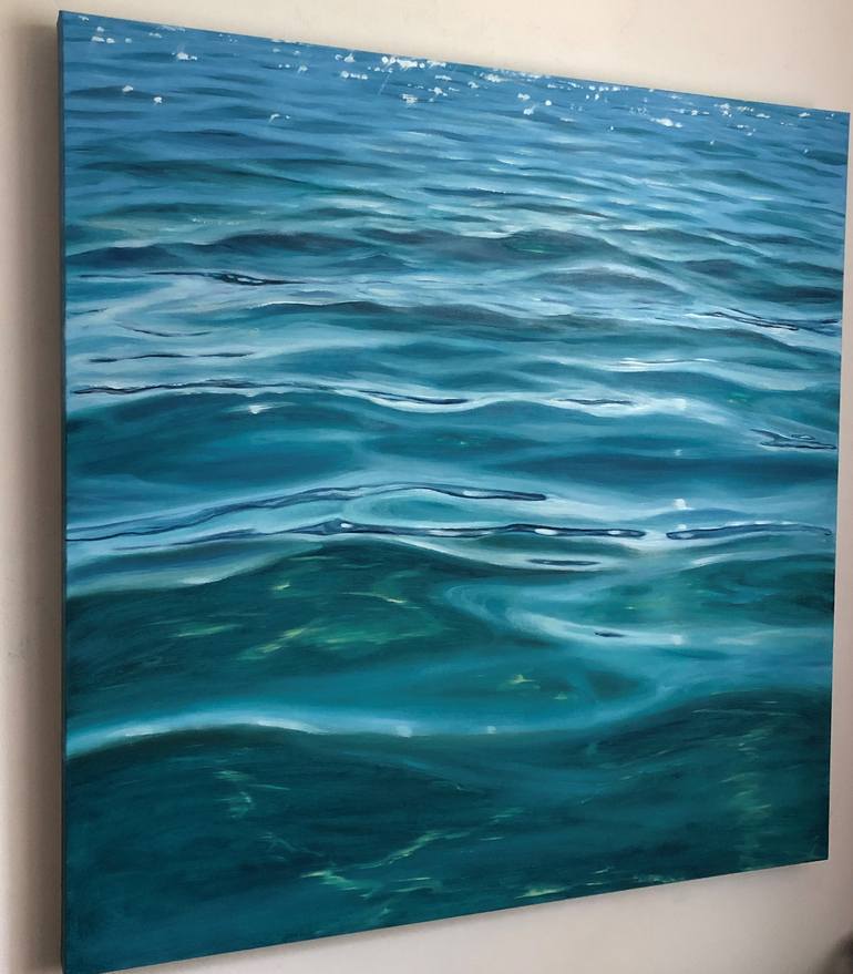 Original Realism Water Painting by Eva Volf