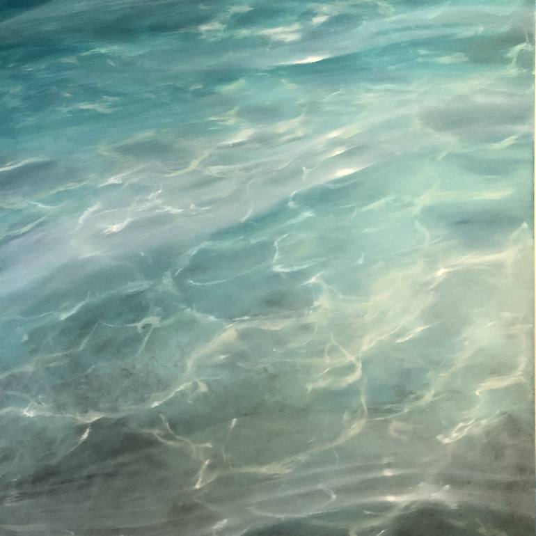 Original Realism Water Painting by Eva Volf