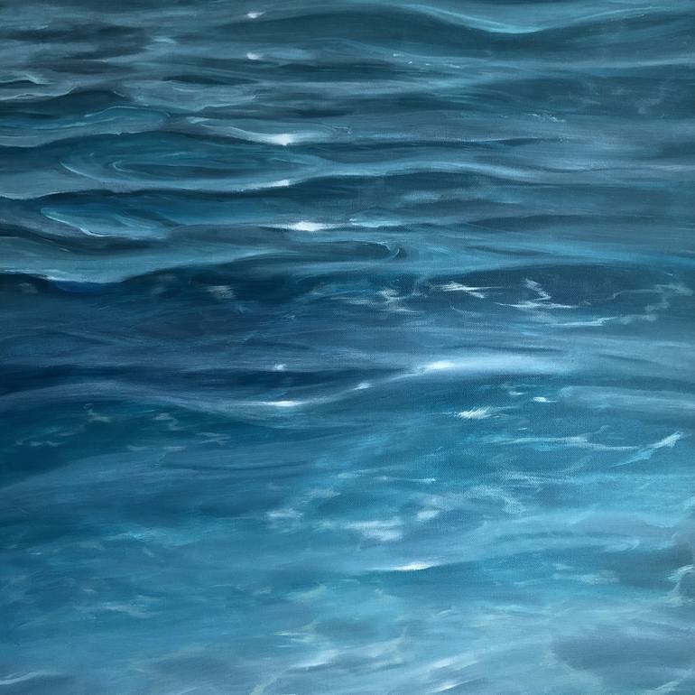 Original Realism Water Painting by Eva Volf