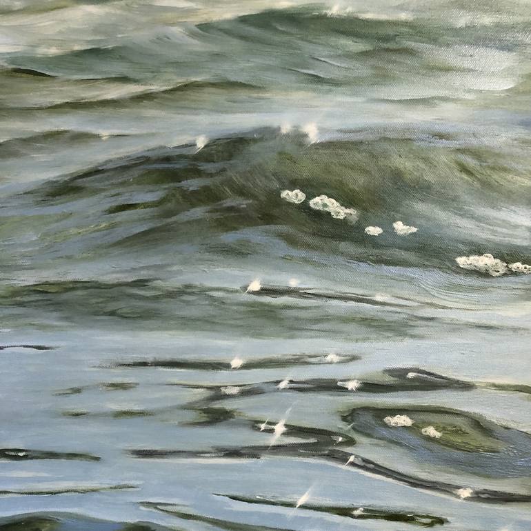 Original Realism Water Painting by Eva Volf