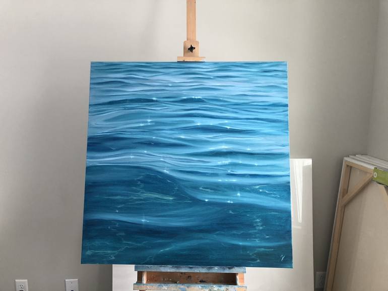 Original Water Painting by Eva Volf