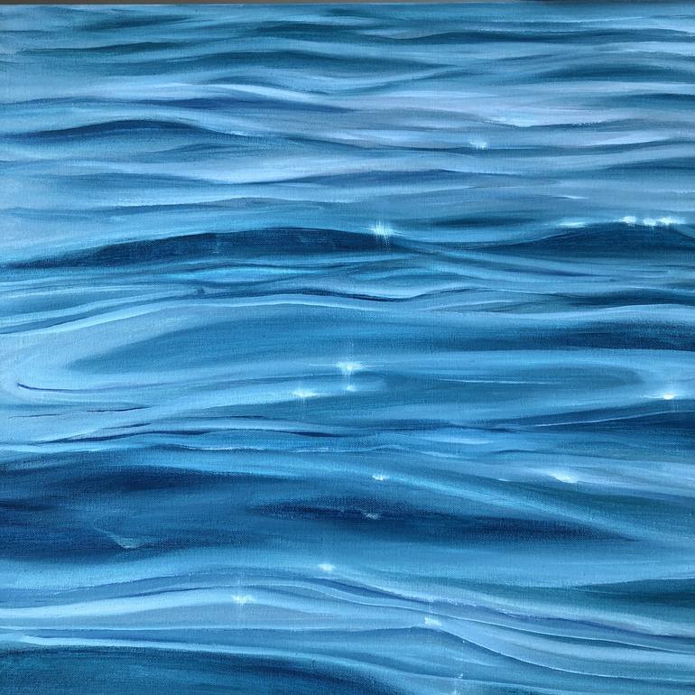 Original Water Painting by Eva Volf