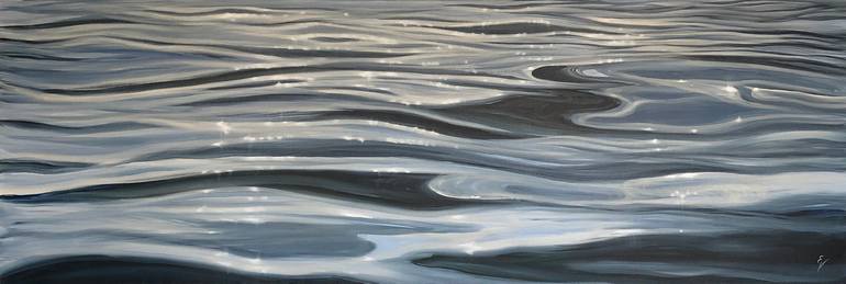 Original Realism Water Painting by Eva Volf