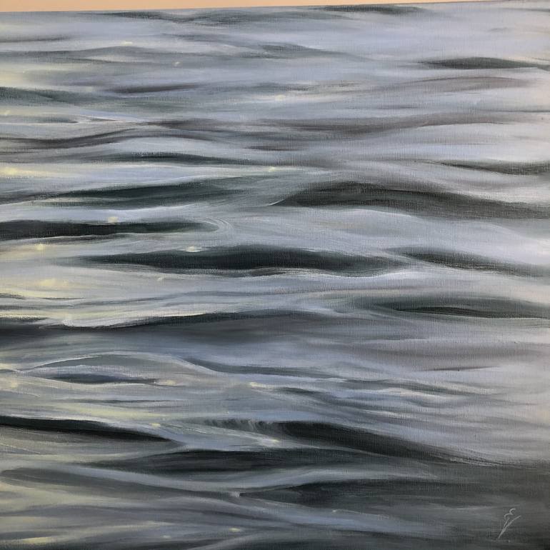 Original Realism Water Painting by Eva Volf